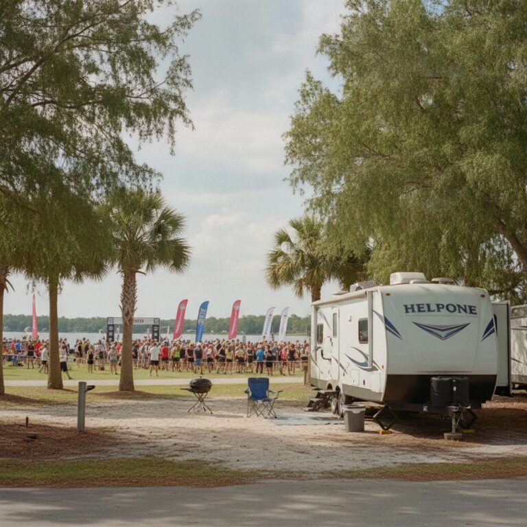 RV rental for Clermont Triathlon near tavares FL