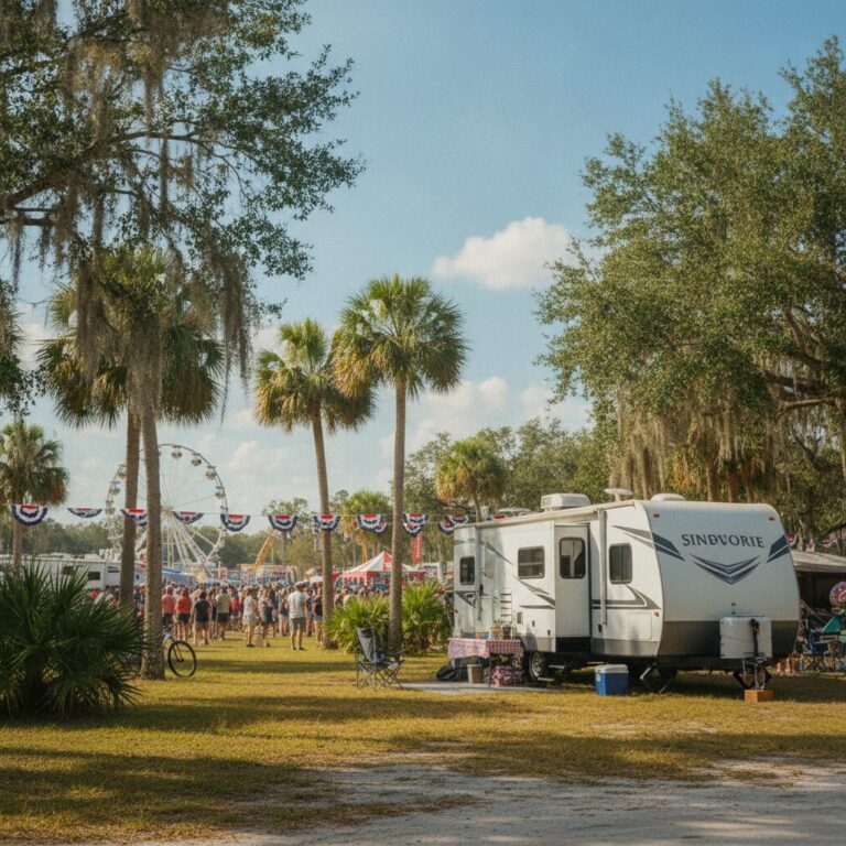 RV rental for Eustis GeorgeFest near tavares FL