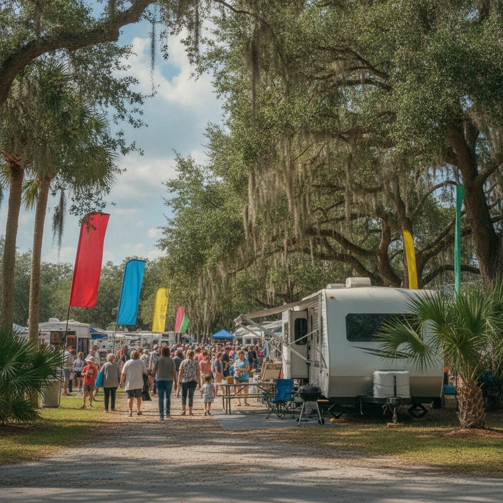 RV rental for Mount Dora Arts Festival near Tavares