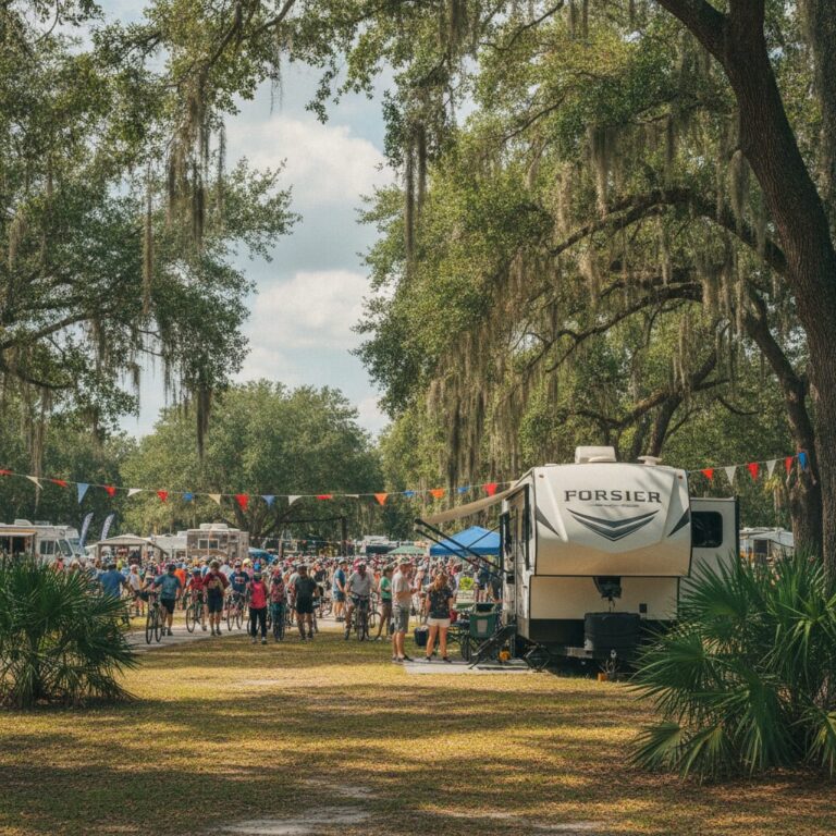 RV rental for Mount Dora Bicycle Festival near tavares FL