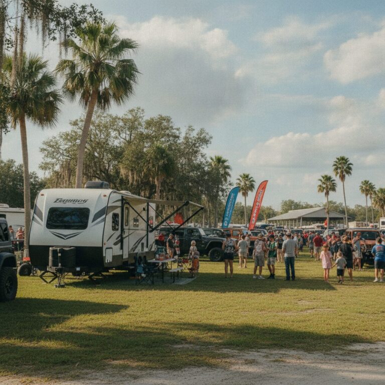 RV rental for Ocala Jeep Invasion near tavares FL