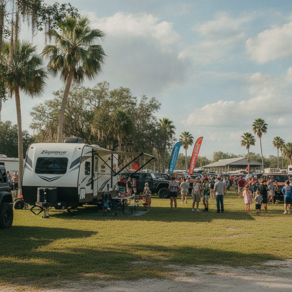RV rental for Ocala Jeep Invasion near Tavares