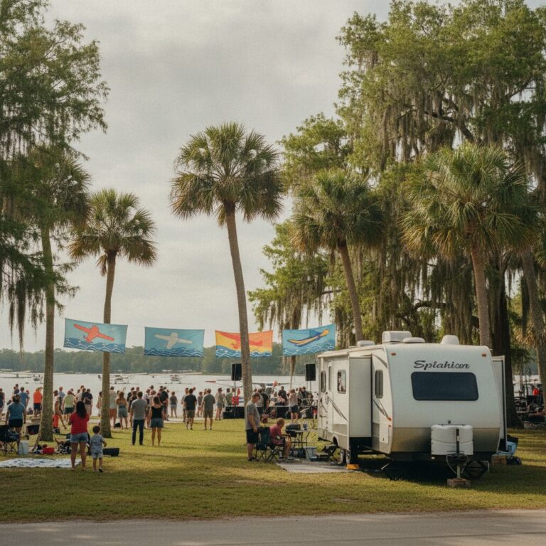 RV rental for Tavares SeaPlane Splash-In near tavares FL